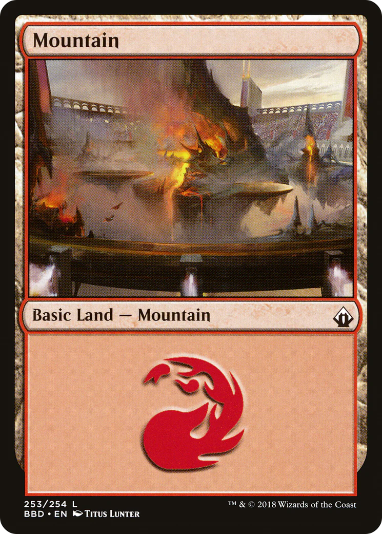 Mountain (BBD-253)  Foil - Battlebond