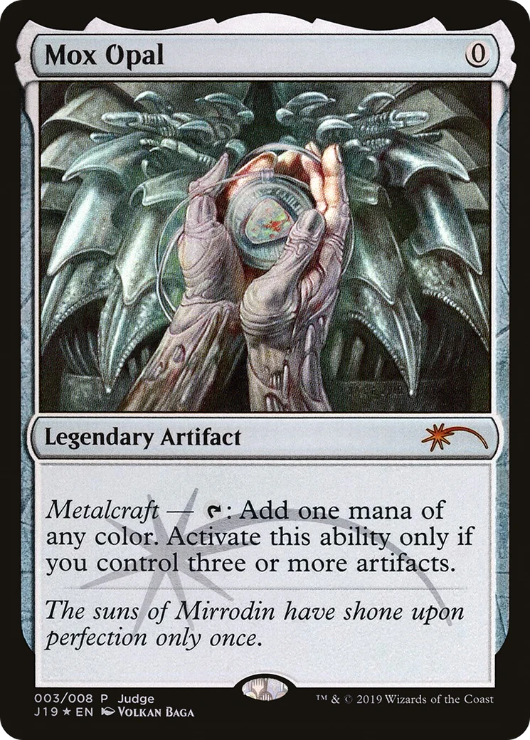 Mox Opal (JDG-003)  Foil - Judge Gift Cards 2019