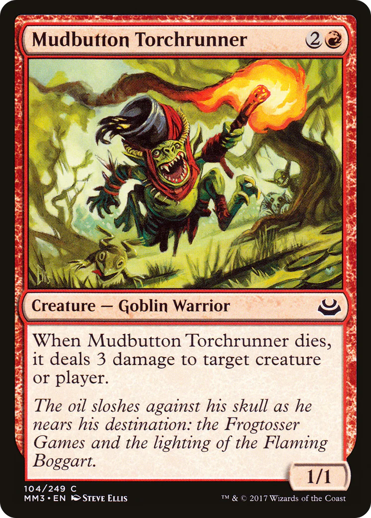 Mudbutton Torchrunner (MM3-104)  Foil - Modern Masters 2017