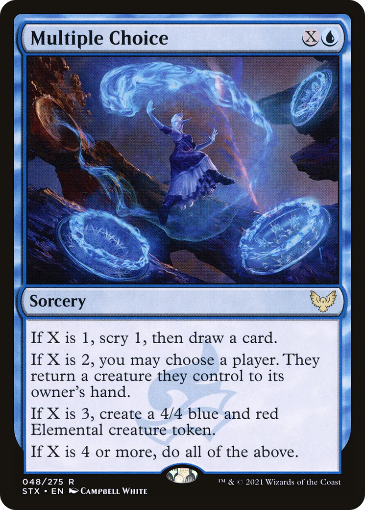 Multiple Choice (STX-048)  - Strixhaven: School of Mages