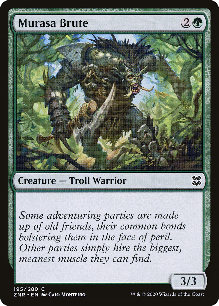 Murasa Brute (ZNR-195)  Foil - Zendikar Rising