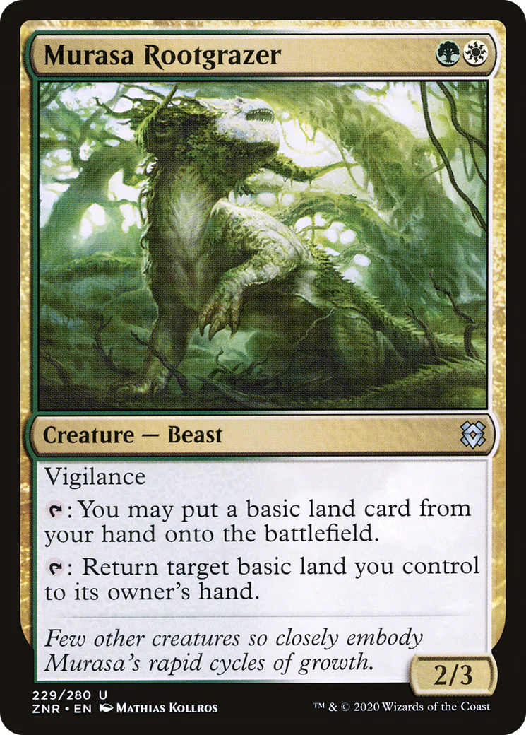 Murasa Rootgrazer (ZNR-229)  - Zendikar Rising