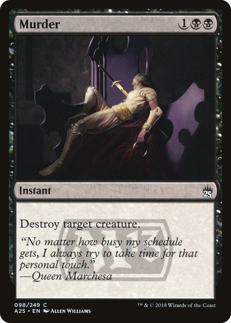 Murder (A25-098)  - Masters 25