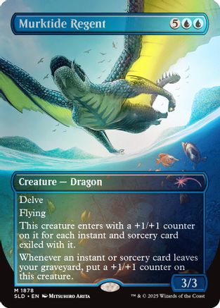 Murktide Regent (Rainbow Foil) (SLD-1878)  Foil - Secret Lair Drop Series