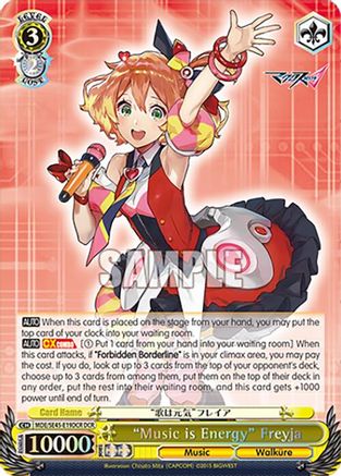 "Music is Energy" Freyja (DCR) (MDE/SE45E19DCR DCR) - MACROSS Delta Premium Booster