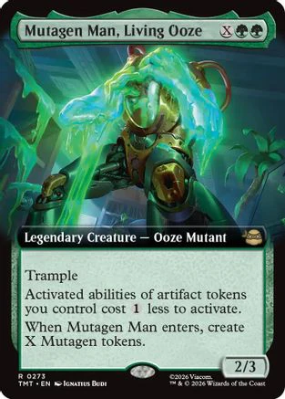 Mutagen Man, Living Ooze (Extended Art) (TMT-273)  - Teenage Mutant Ninja Turtles