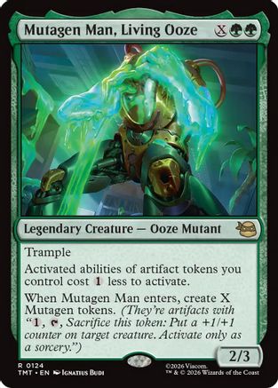 Mutagen Man, Living Ooze (TMT-124)  - Teenage Mutant Ninja Turtles