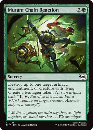 Mutant Chain Reaction (TMT-125)  Foil - Teenage Mutant Ninja Turtles