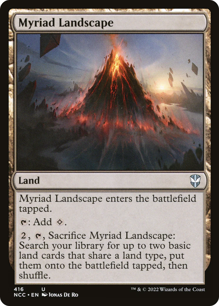 Myriad Landscape (NCC-416)  - New Capenna Commander