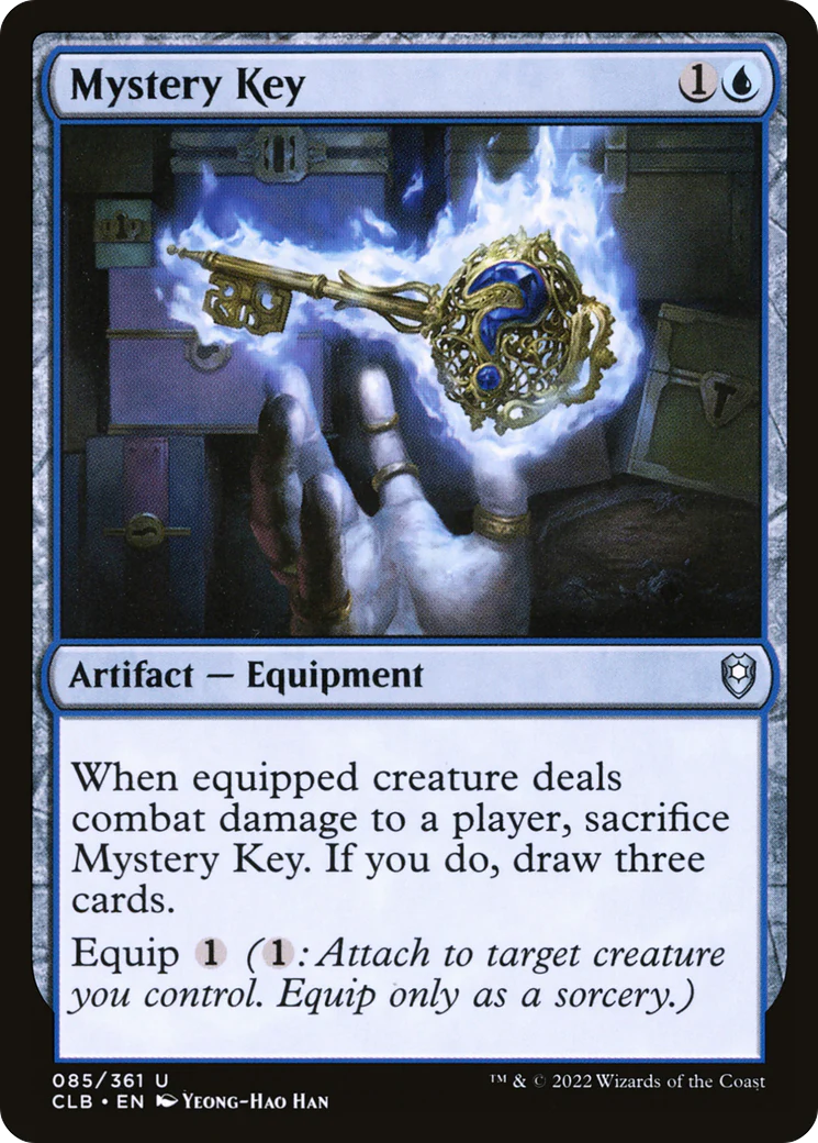 Mystery Key (CLB-085) Foil - Commander Legends: Battle for Baldur's Gate