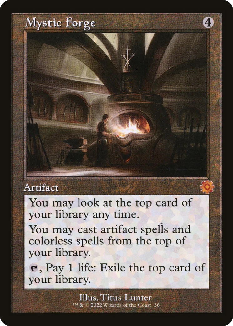 Mystic Forge (BRR-036) Foil - The Brothers' War Retro Artifacts
