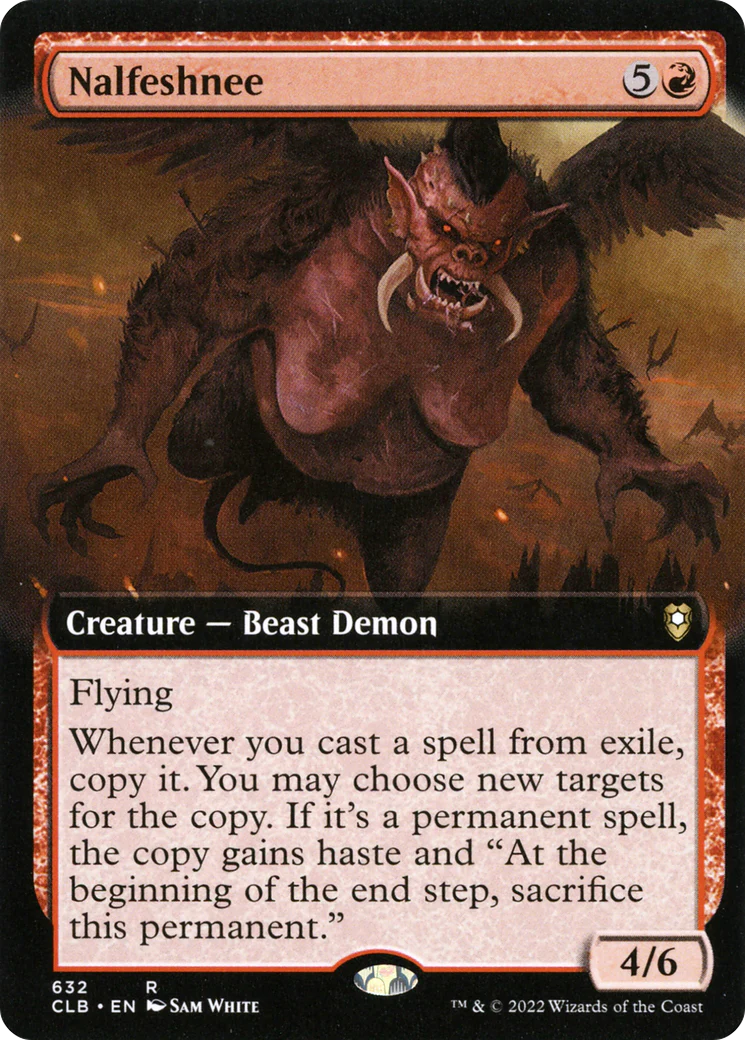 Nalfeshnee (Extended Art) (CLB-632)  - Commander Legends: Battle for Baldur's Gate: (Extended Art)