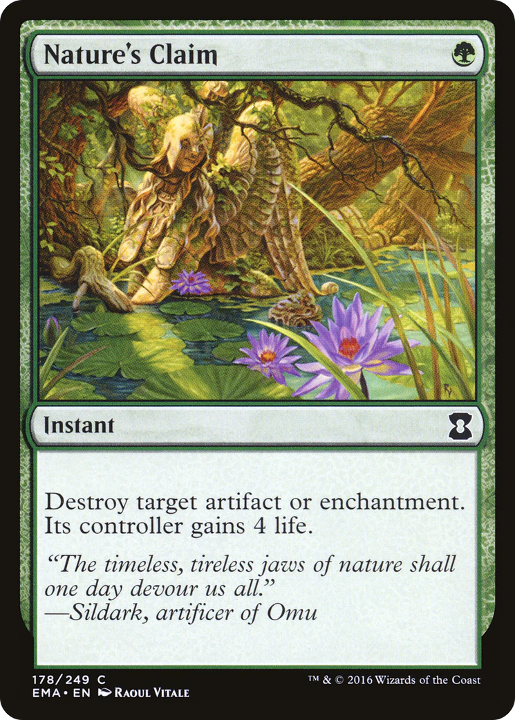 Nature's Claim (EMA-178)  Foil - Eternal Masters
