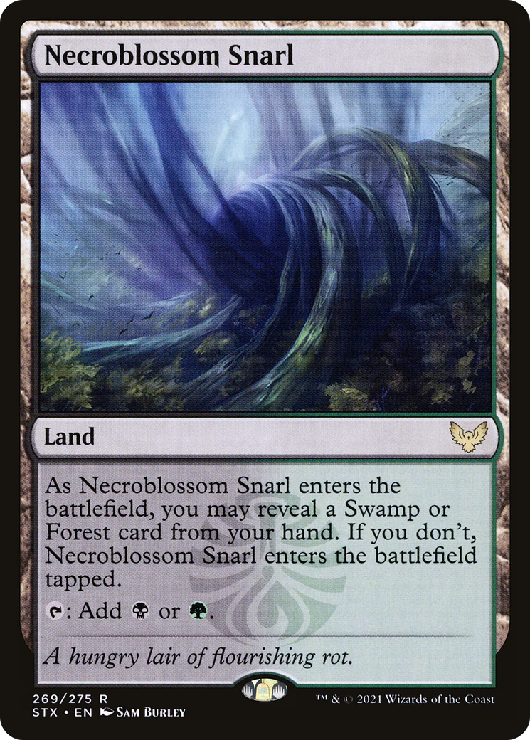 Necroblossom Snarl (STX-269)  - Strixhaven: School of Mages
