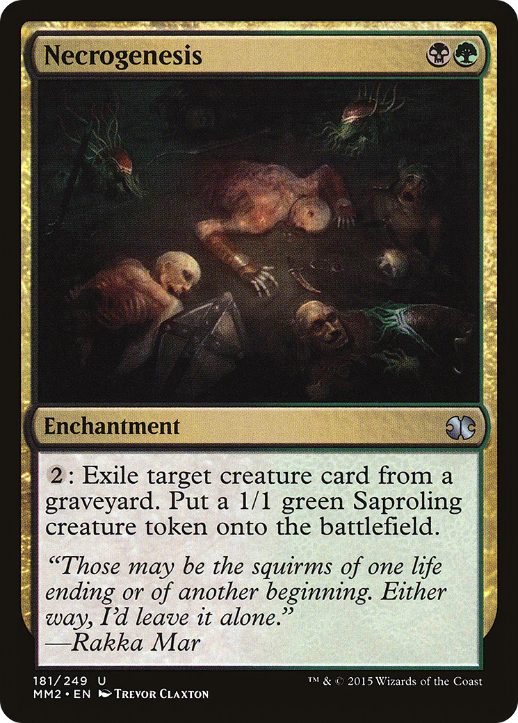 Necrogenesis (MM2-181)  - Modern Masters 2015
