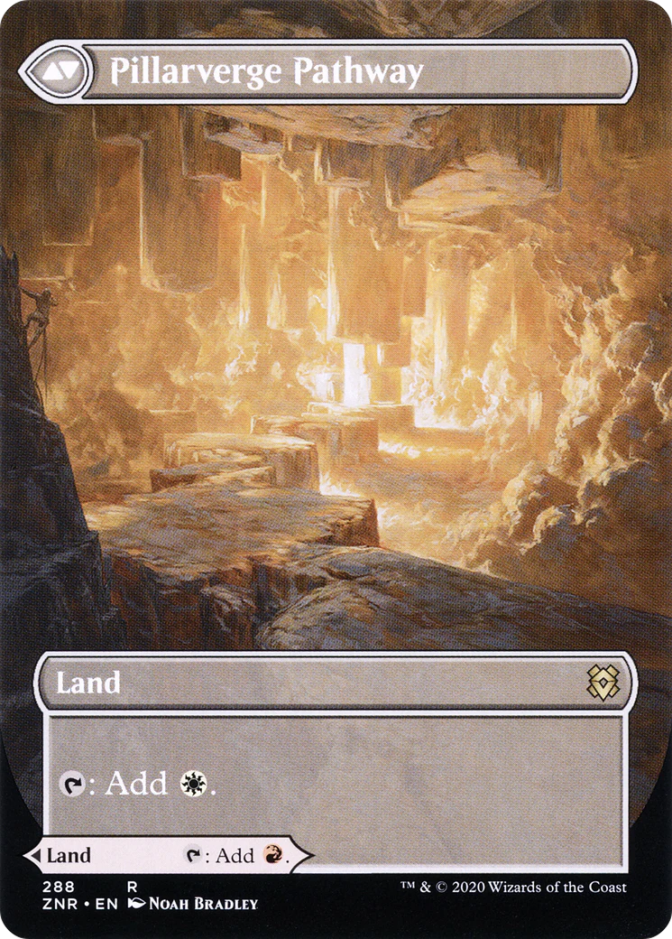 Needleverge Pathway (Borderless) (ZNR-288)  - Zendikar Rising: (Showcase) - Image 2