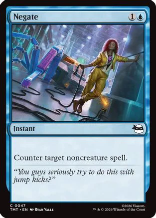 Negate (TMT-047)  Foil - Teenage Mutant Ninja Turtles