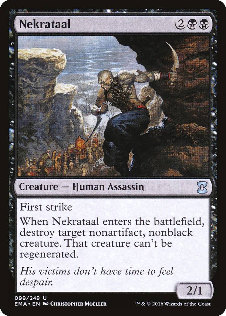 Nekrataal (EMA-099)  Foil - Eternal Masters