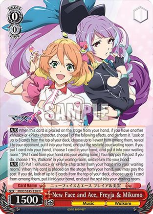 New Face and Ace, Freyja & Mikumo (MDE/SE45E28 N) - MACROSS Delta Premium Booster