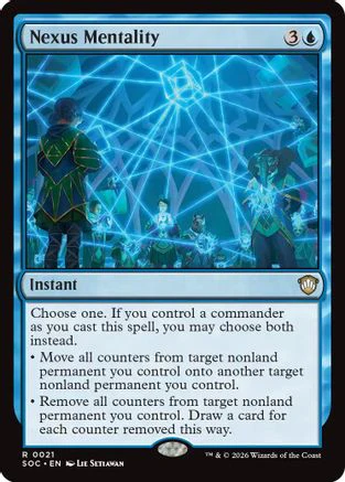 Nexus Mentality (SOC-021)  - Commander: Secrets of Strixhaven