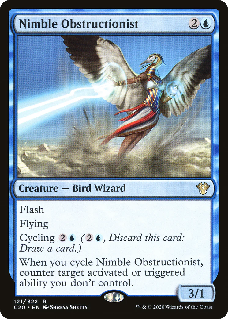Nimble Obstructionist (C20-121)  - Commander 2020