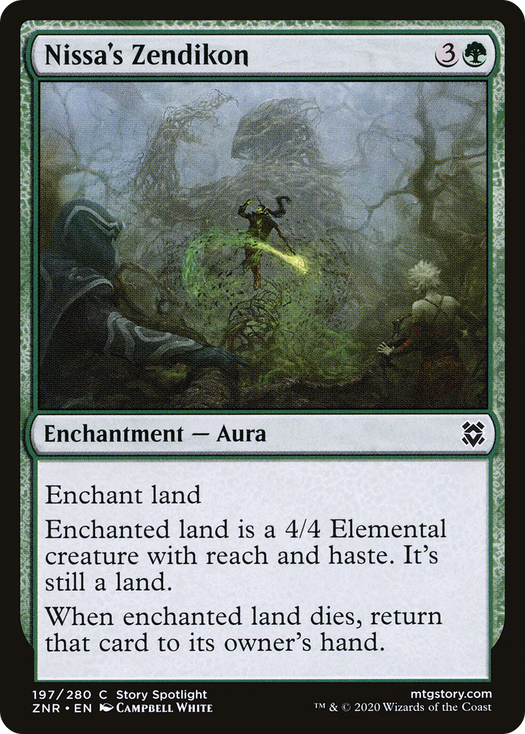 Nissa's Zendikon (ZNR-197)  - Zendikar Rising