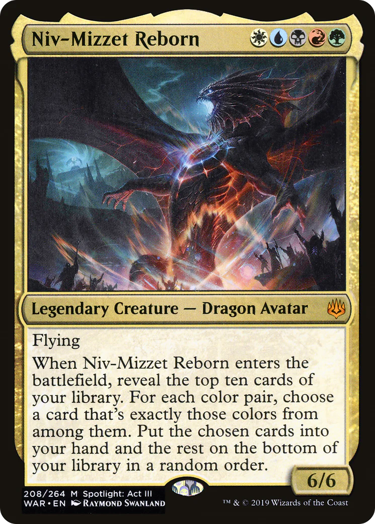 Niv-Mizzet Reborn (WAR-208)  - War of the Spark