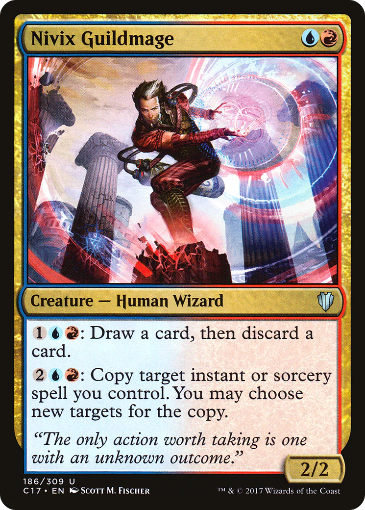 Nivix Guildmage (C17-186)  - Commander 2017