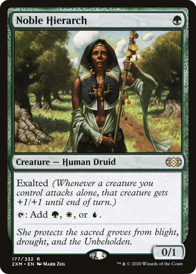 Noble Hierarch (2XM-177)  - Double Masters