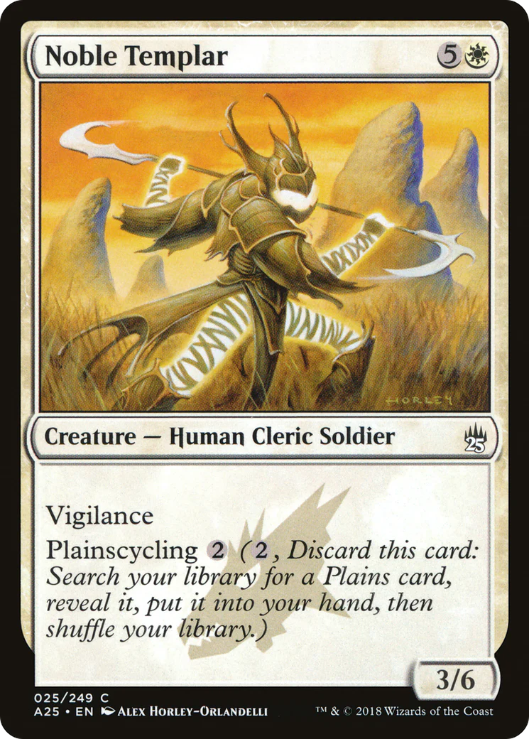 Noble Templar (A25-025)  - Masters 25