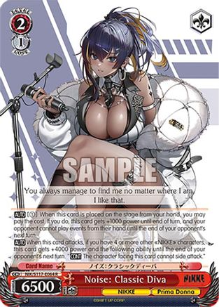 Noise: Classic Diva (NIK/S117-E064 R) - GODDESS OF VICTORY: NIKKE