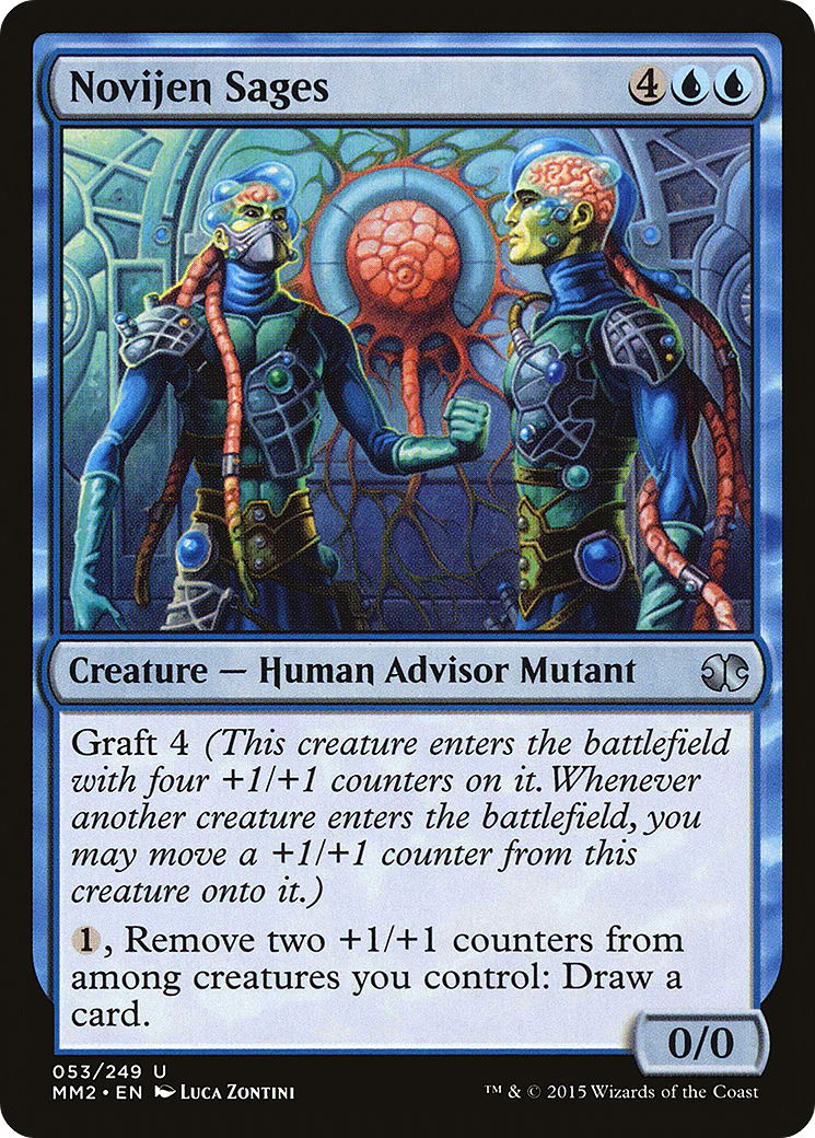 Novijen Sages (MM2-053) Foil - Modern Masters 2015