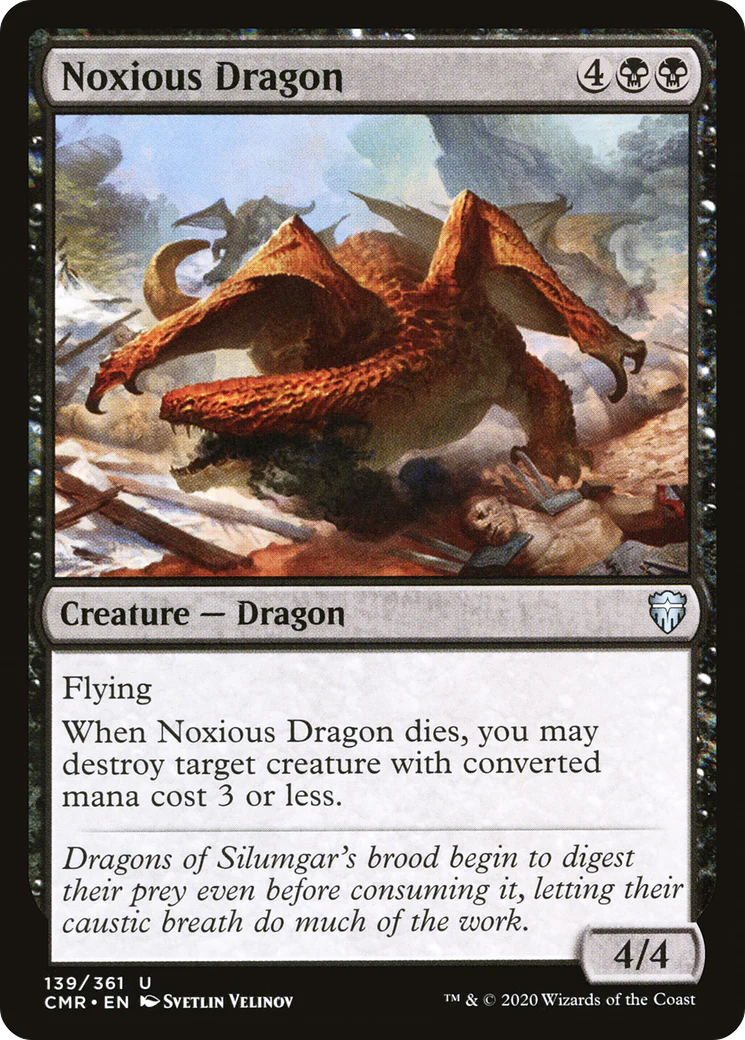 Noxious Dragon (CMR-139)  - Commander Legends