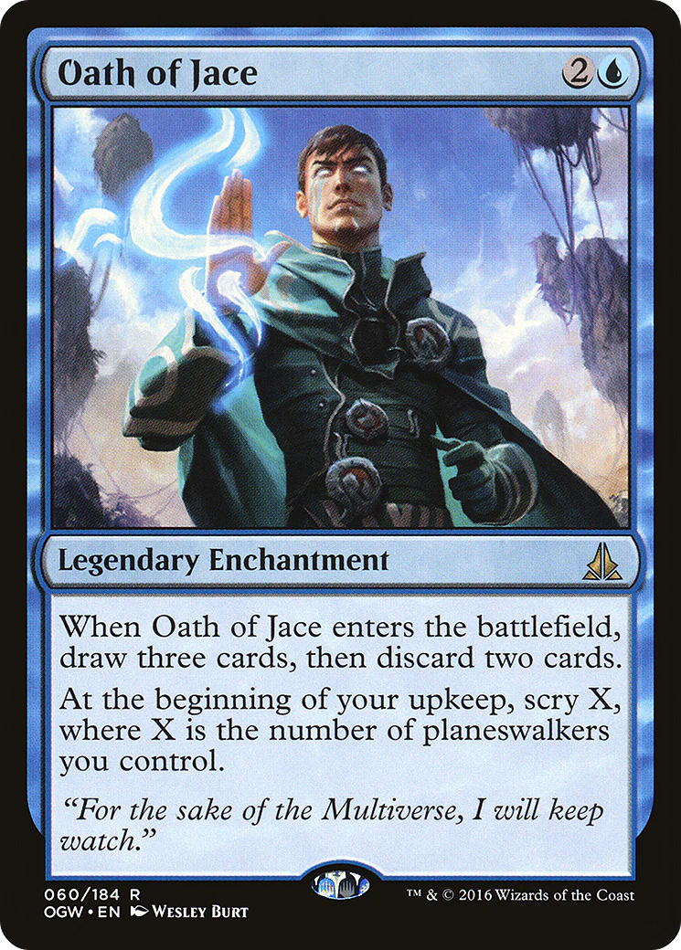 Oath of Jace (OGW-060)  Foil - Oath of the Gatewatch