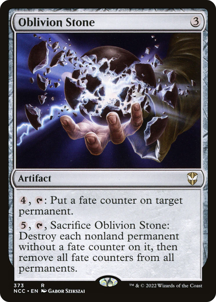 Oblivion Stone (NCC-373)  - New Capenna Commander