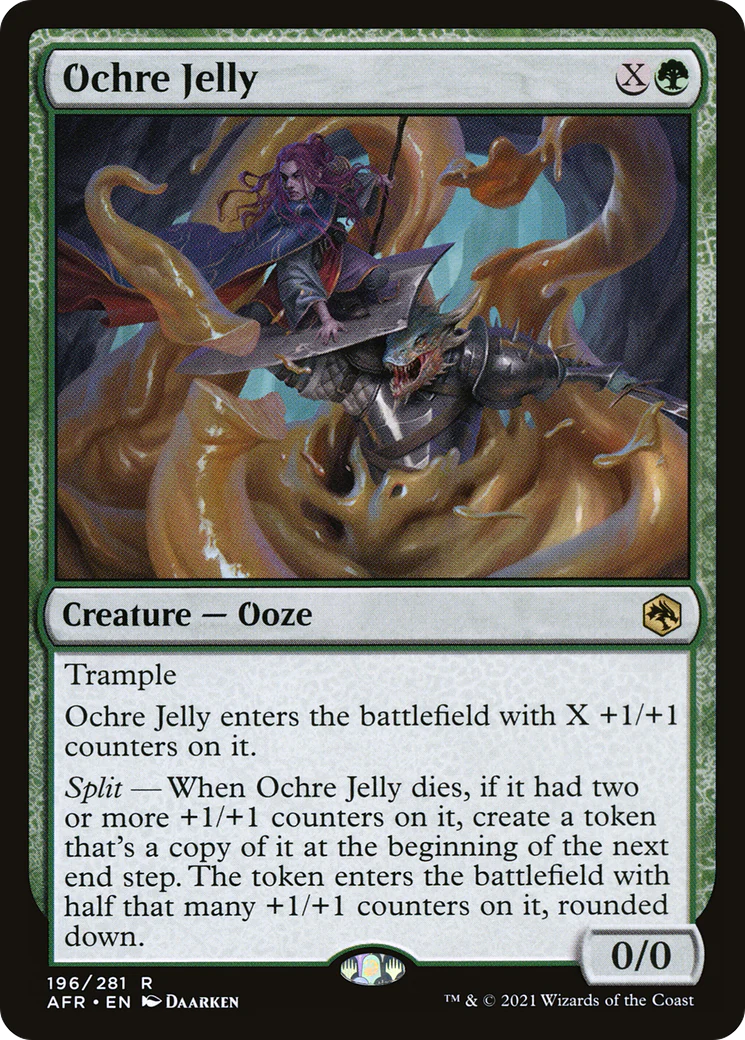 Ochre Jelly (AFR-196)  - Adventures in the Forgotten Realms