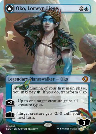 Oko, Lorwyn Liege (Borderless) (ECL-287)  - Lorwyn Eclipsed