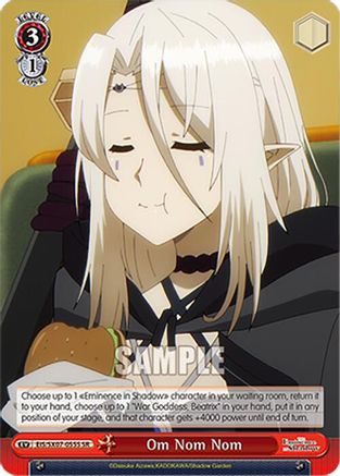 Om Nom Nom (SR) (EIS/SX07-055S) - The Eminence in Shadow