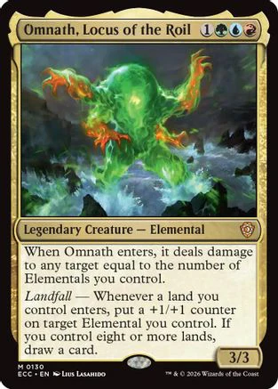 Omnath, Locus of the Roil (ECC-130)  - Commander: Lorwyn Eclipsed