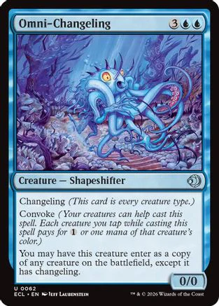 Omni-Changeling (ECL-062)  - Lorwyn Eclipsed