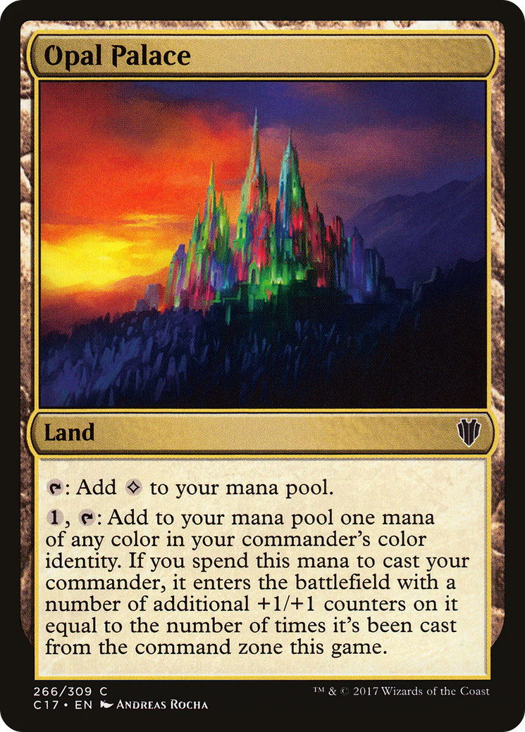 Opal Palace (C17-266)  - Commander 2017