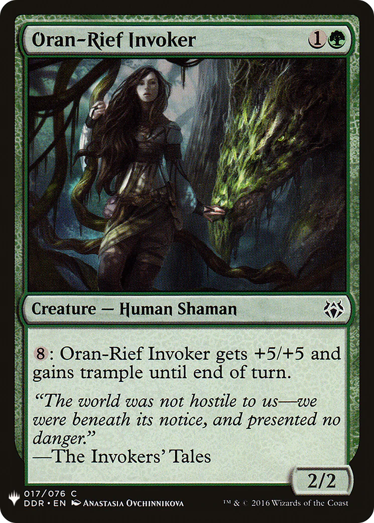 Oran-Rief Invoker (LIST-017)  - The List