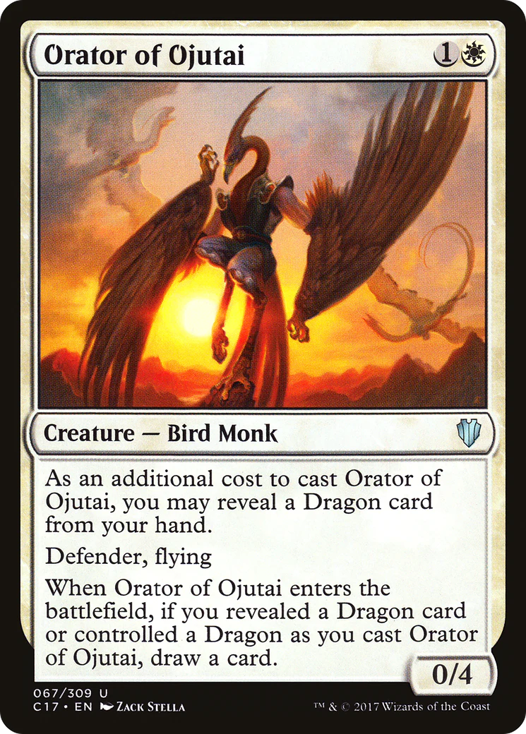 Orator of Ojutai (C17-067)  - Commander 2017