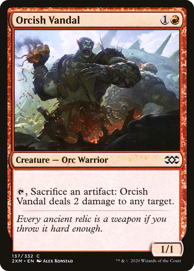 Orcish Vandal (2XM-137)  - Double Masters