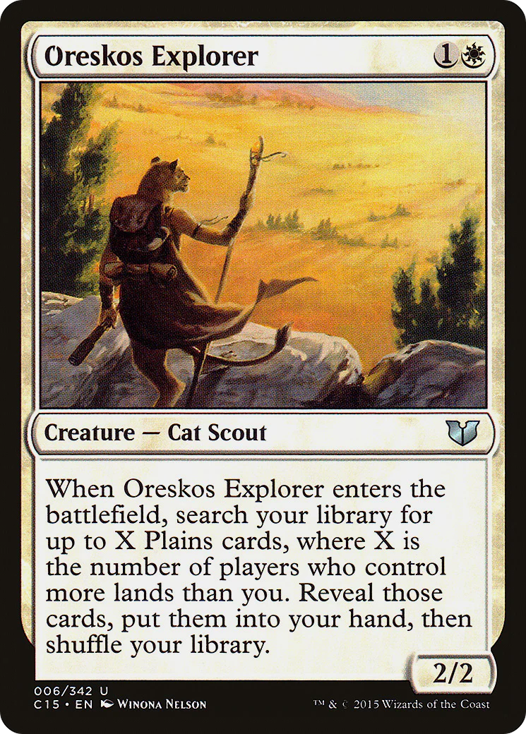 Oreskos Explorer (C15-006)  - Commander 2015
