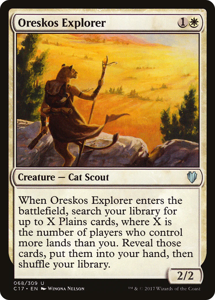Oreskos Explorer (C17-068)  - Commander 2017