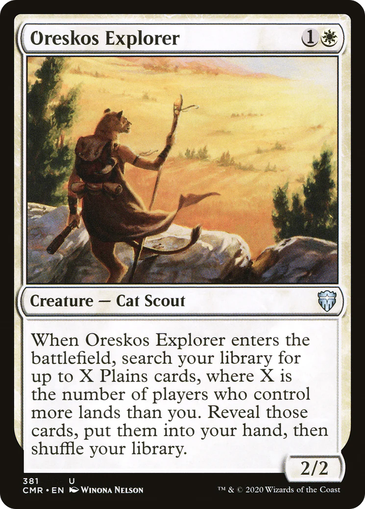 Oreskos Explorer (CMR-381)  - Commander Legends