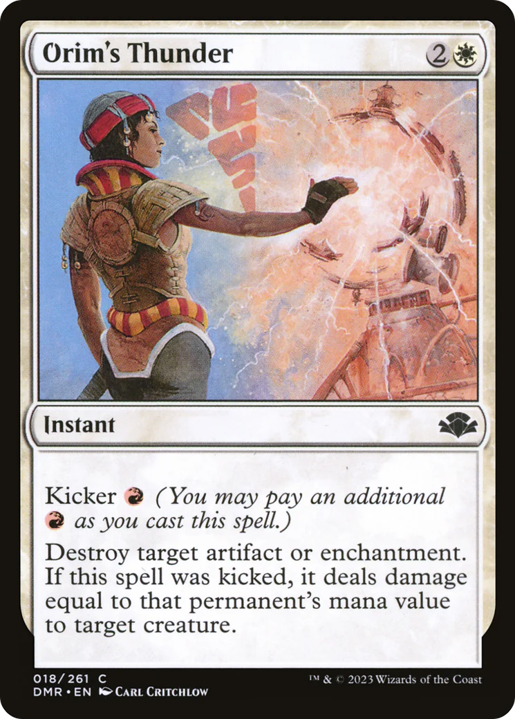 Orim's Thunder (DMR-018)  Foil - Dominaria Remastered