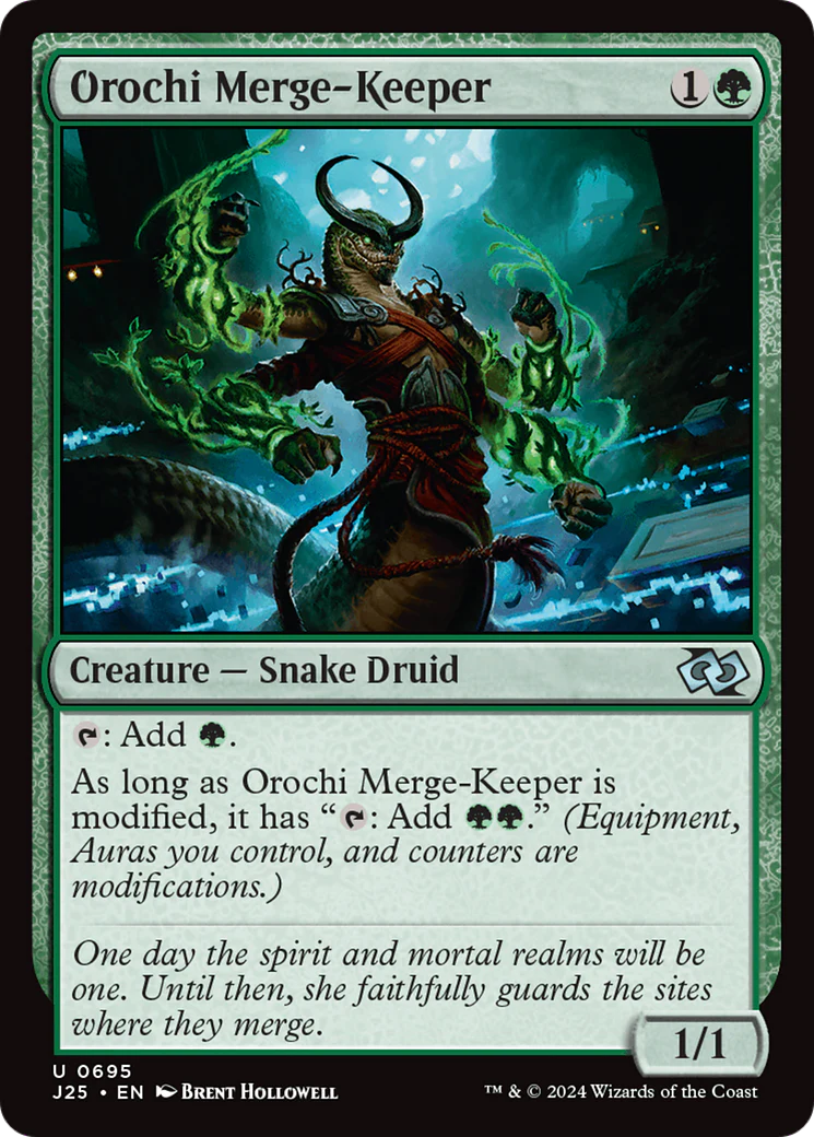 Orochi Merge-Keeper (J25-695)  - Foundations Jumpstart