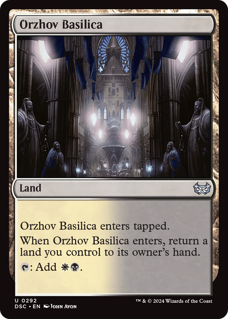 Orzhov Basilica (DSC-292)  - Duskmourn: House of Horror Commander